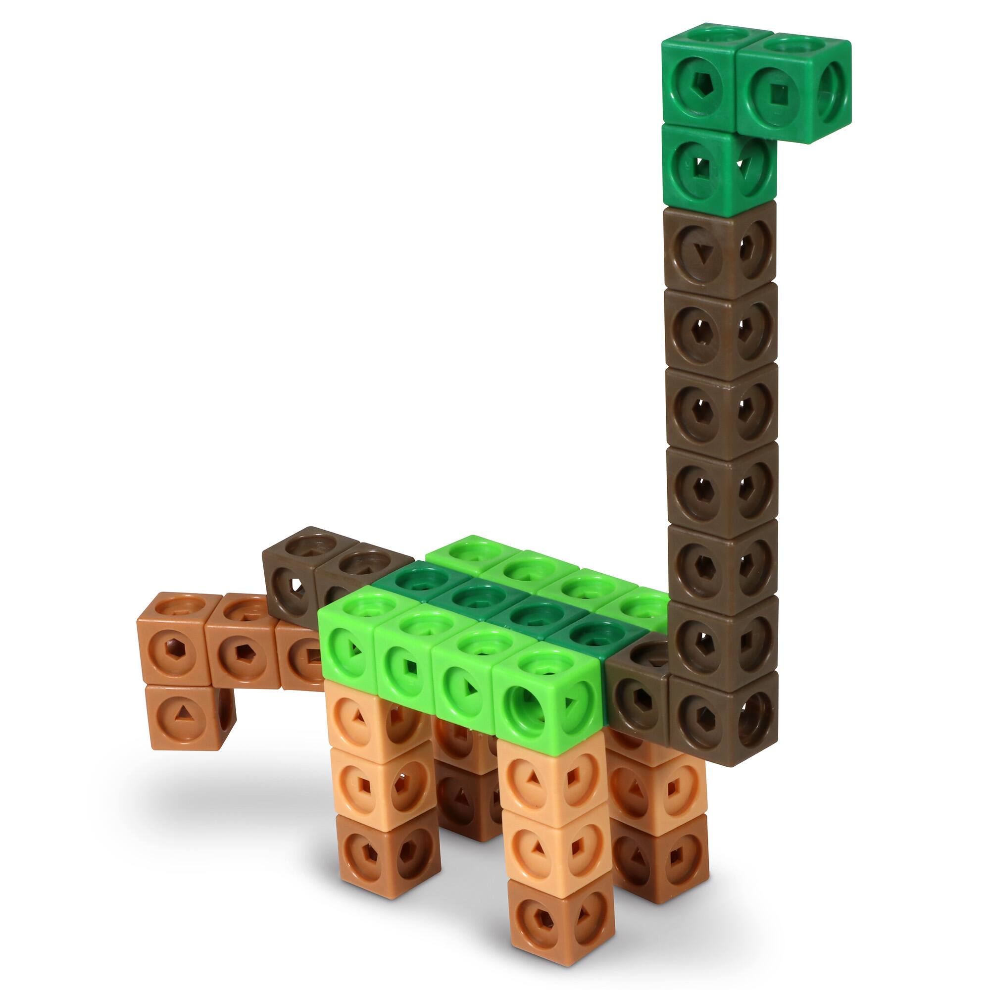Learning Resources Mathlink Cubes Kindergarten Math Activity Set: Dino Time!
